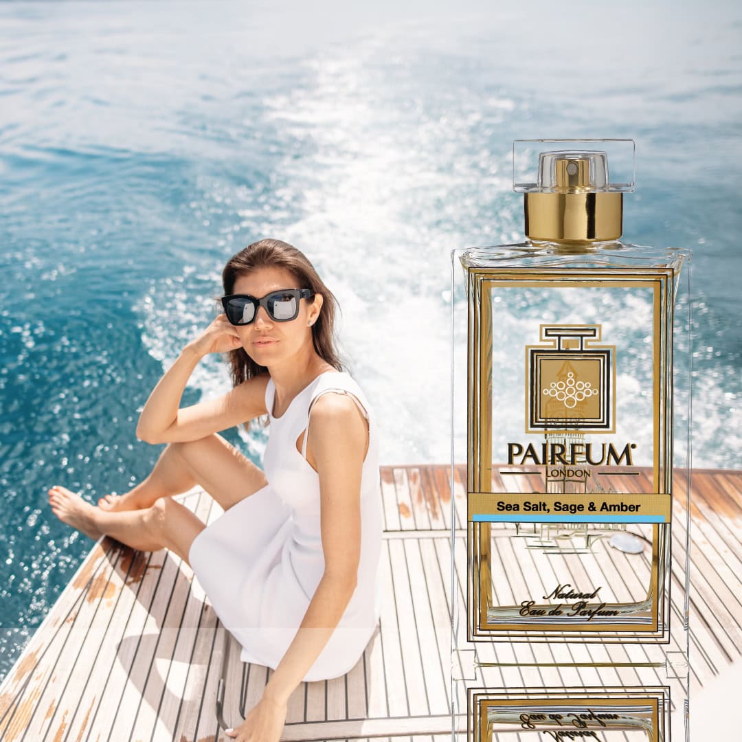 Eau De Parfum Person Reflection Sea Salt Sage Amber Woman Boat 1 1