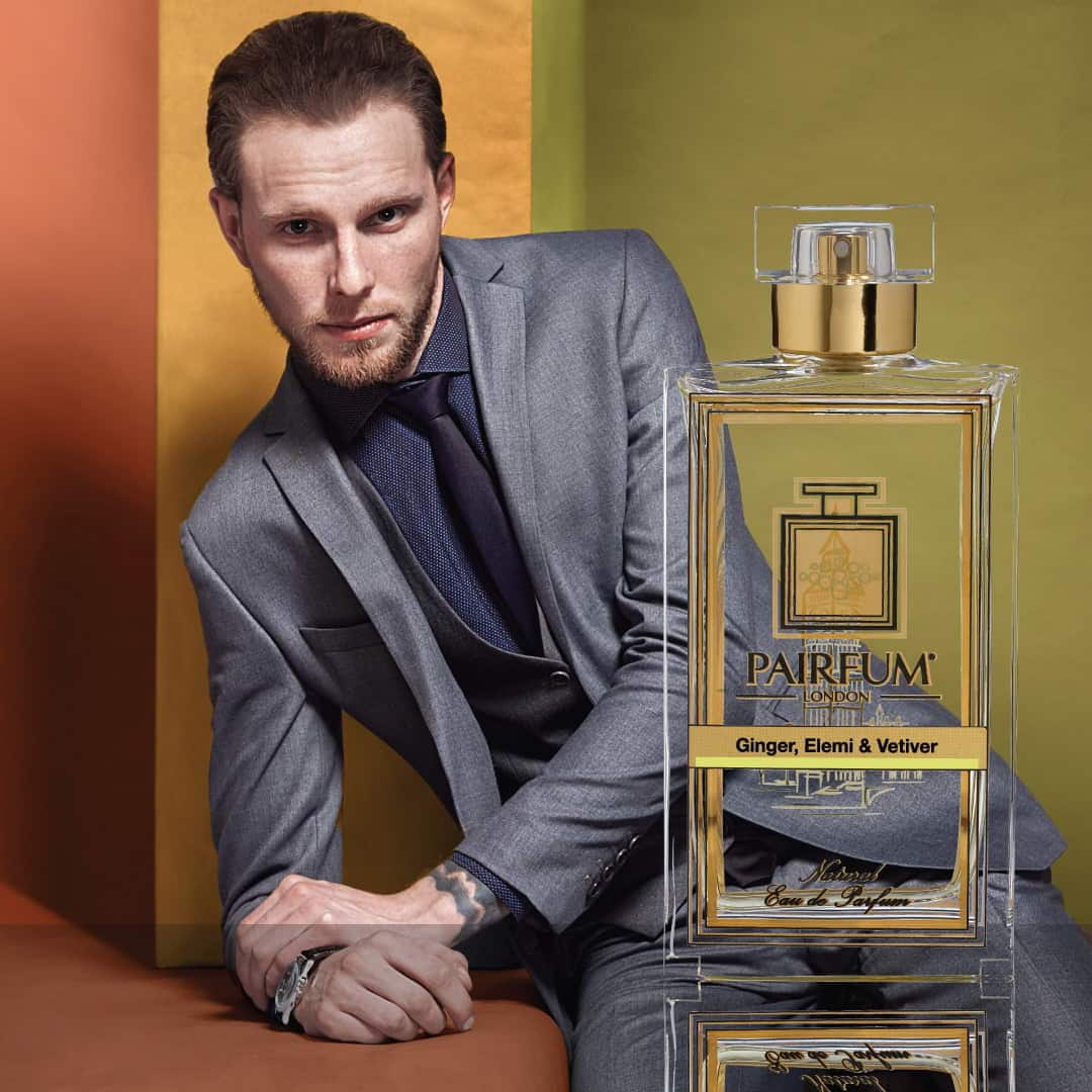 Eau de Parfum Person Reflection Ginger Elemi Vetiver Man Suit 1 1