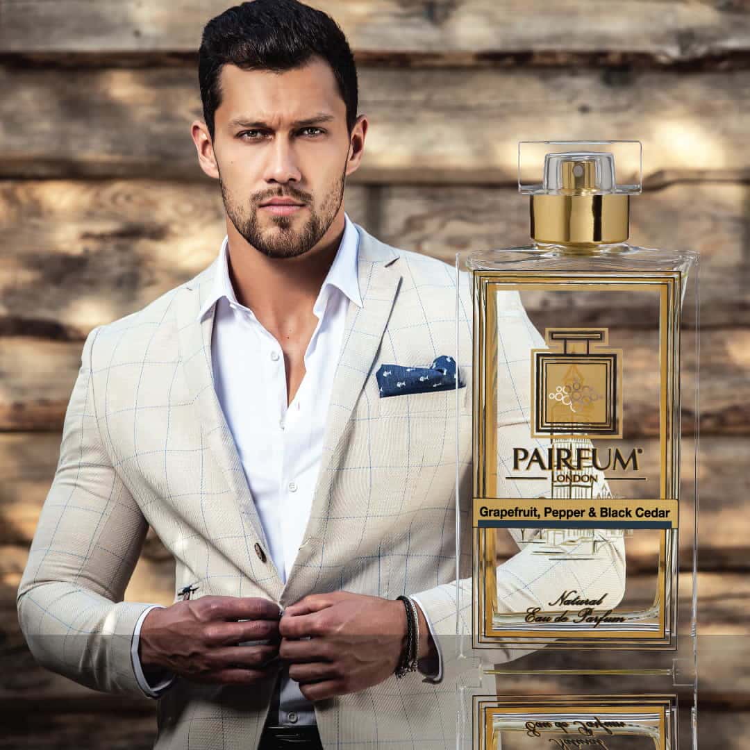 Eau de Parfum Person Reflection Grapefruit Pepper Black Cedar Perfume