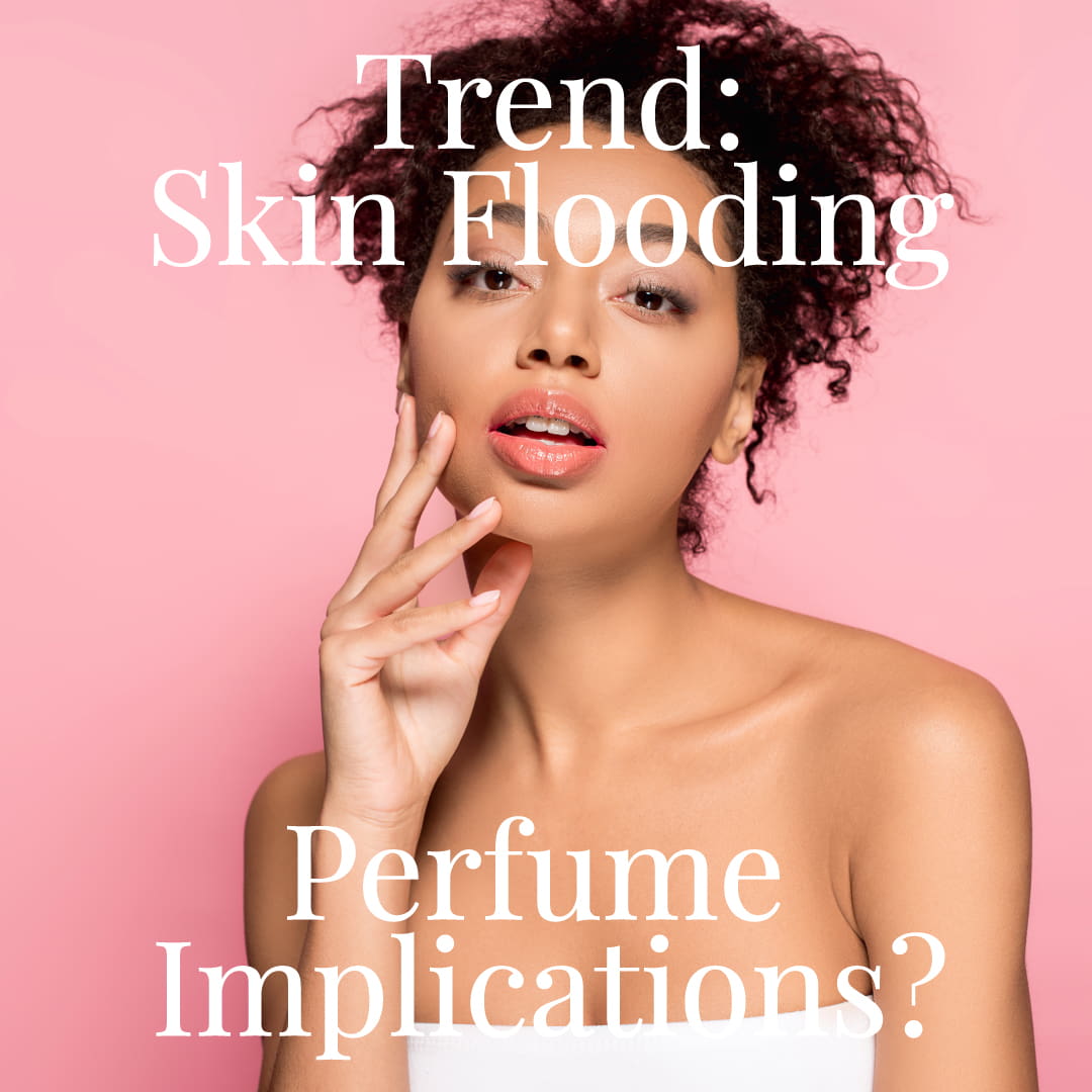 Skin Flooding Perfume Implications Woman Pink