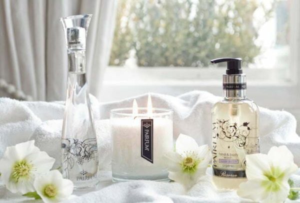 Pairfum room perfume spray luxury scented candle and hand & body wash in bathroom sunshine Pairfum room perfume spray luxury scented candle and hand & body wash in bathroom sunshine