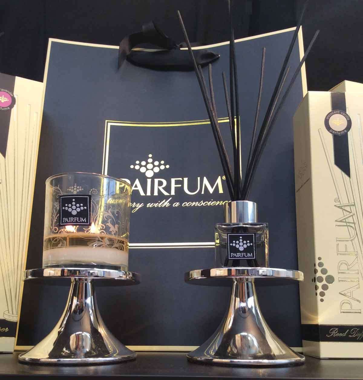 PAIRFUM Top Drawer London Home Fragrance Luxury Scented Candle Reed Diffuser 2344