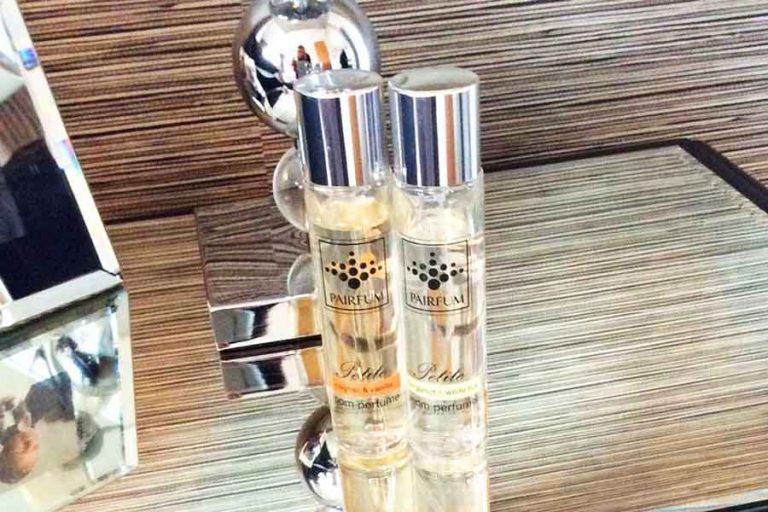 Pairfum Petite Perfume Room Spray On Modern Bedside Table Pairfum Petite Perfume Room Spray On Modern Bedside Table