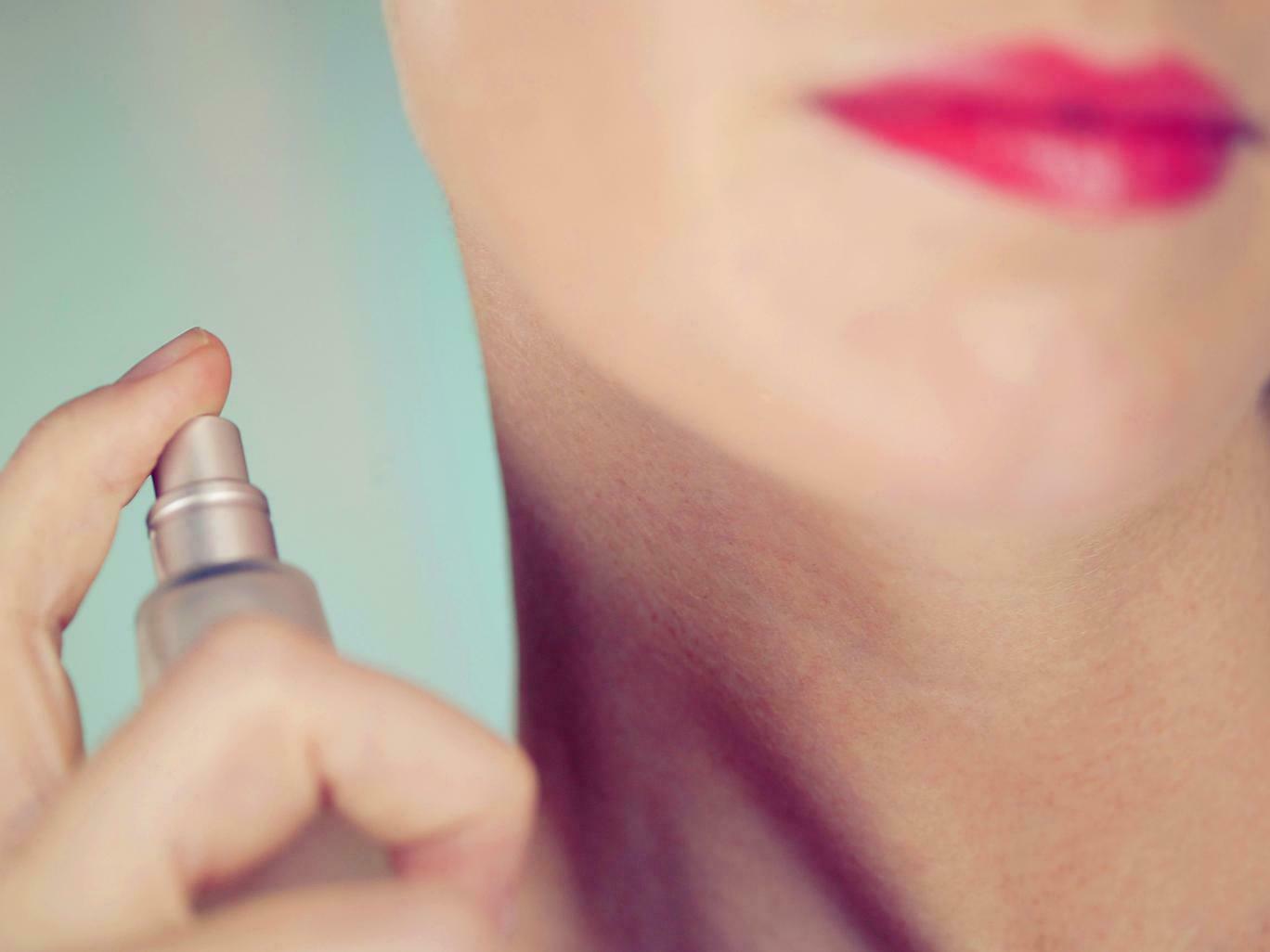 where to apply perfume