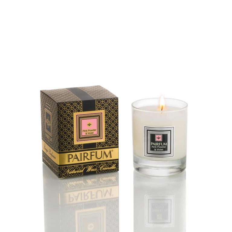 Pairfum Natural Wax Candle Noir Pink Powder Violet Pairfum Natural Wax Candle Noir Pink Powder Violet