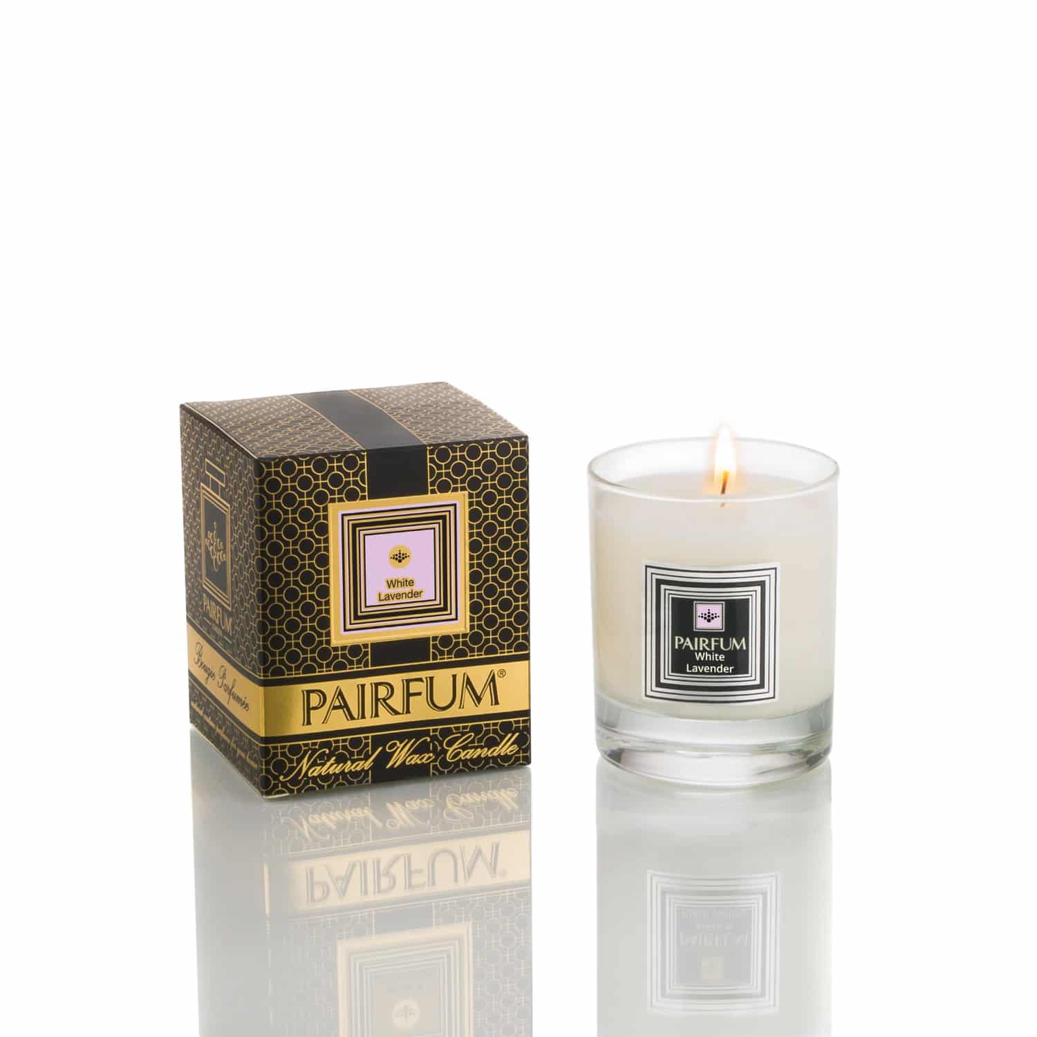Cosy atmosphere with scented candles, Pairfum's natural scented candle.