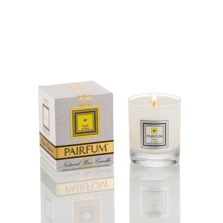 Pairfum Natural Wax Candle Pure Neroli Olive Pairfum Natural Wax Candle Pure Neroli Olive