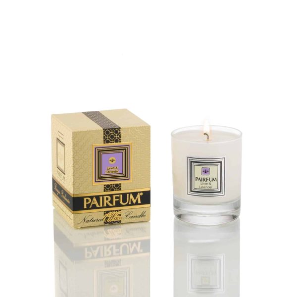 Pairfum Natural Wax Candle Signature Linen Lavender Pairfum Natural Wax Candle Signature Linen Lavender