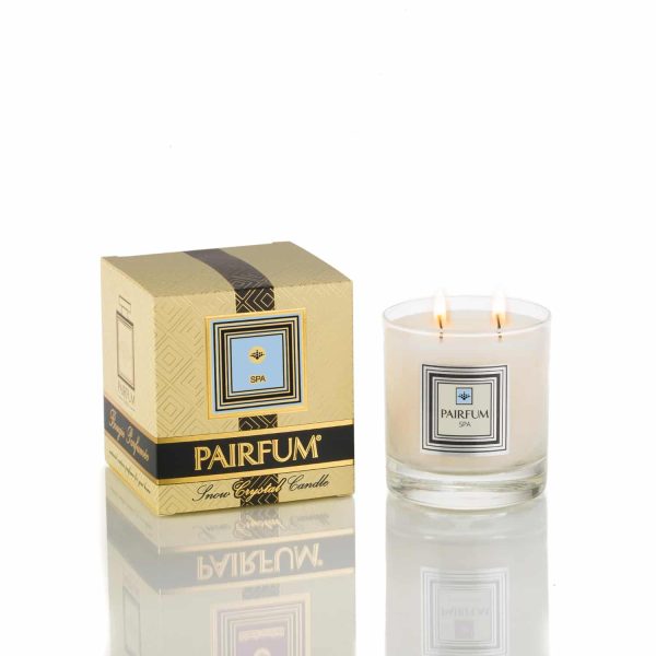 Pairfum Large Snow Crystal Candle Signature Spa Pairfum Large Snow Crystal Candle Signature Spa