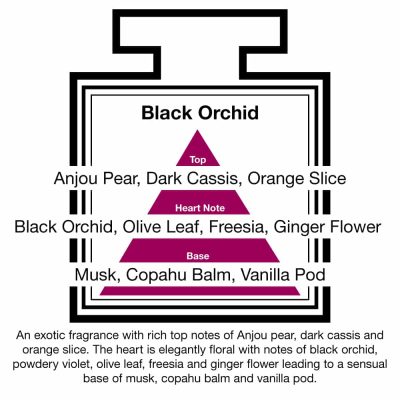 Fragrance Description Black Orchid Pear Freesia Vanilla Musk