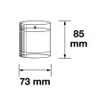 Pairfum Infographic Natural Soy Wax Candle Petite 140 g Size