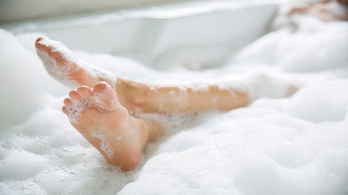 Bubble Sulphate Wash Leg Bathing Bubble Sulphate Wash Leg Bathing