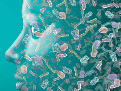 Host Living Skin Flora Microbiome Good Bacteria