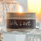 Lifestyle Fragranced Soy Wax Candle Love Message