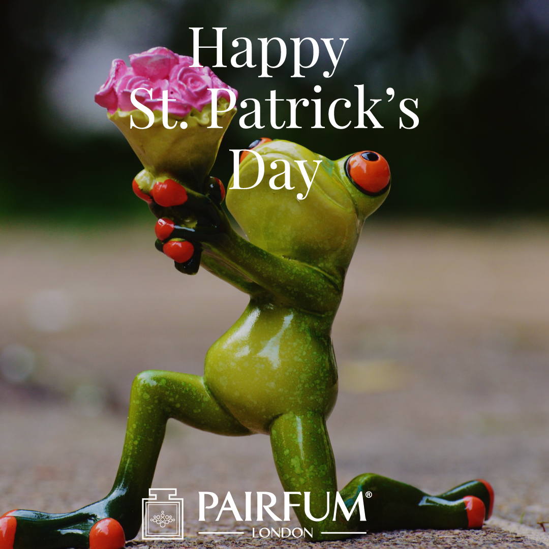 Perfume Green Happy St Patricks Day Bouquet