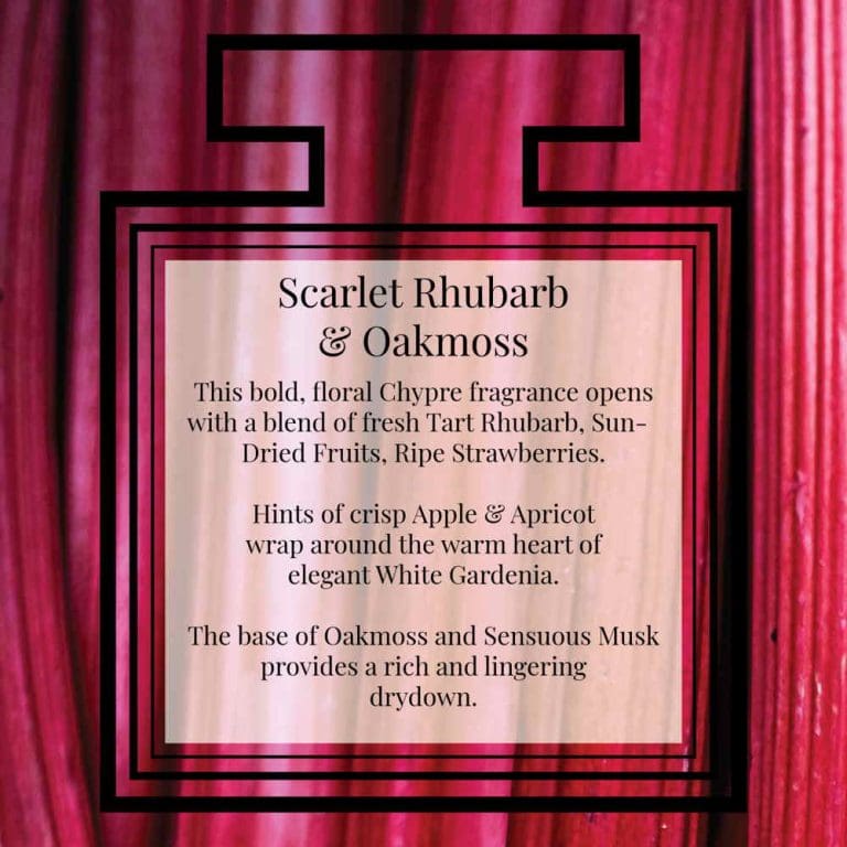 Pairfum Fragrance Scarlet Rhubarb Oakmoss Description Pairfum Fragrance Scarlet Rhubarb Oakmoss Description