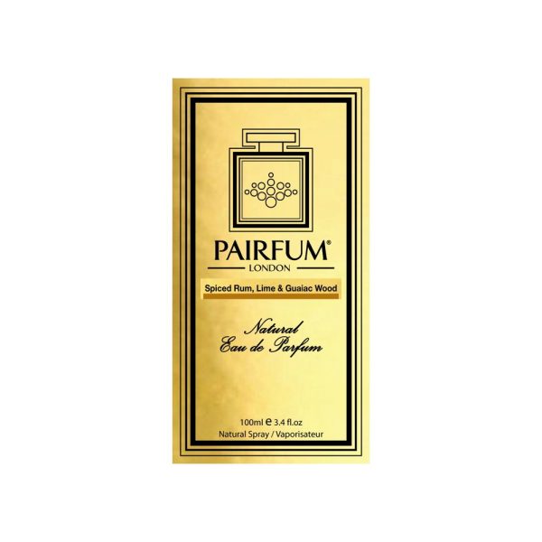 Pairfum Eau De Parfum Intense Spiced Rum Lime Guaiac Wood Carton Pairfum Eau De Parfum Intense Spiced Rum Lime Guaiac Wood Carton