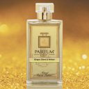 Eau De Parfum Bottle Ginger Elemi Vetiver Gold