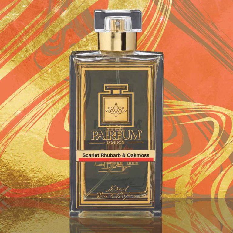Eau De Parfum Bottle Scarlet Rhubarb Oakmoss Noir Liquid Eau De Parfum Bottle Scarlet Rhubarb Oakmoss Noir Liquid