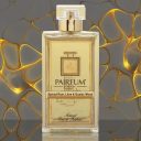 Eau De Parfum Bottle Spiced Rum Lime Guaiac Wood Gold