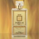 Eau De Parfum Bottle Spiced Rum Lime Guaiac Wood Gold Fire