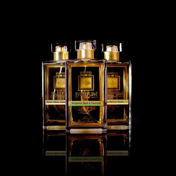 Eau De Parfum Gold Three Pairfum Bergamot Basil Patchouli Eau De Parfum Gold Three Pairfum Bergamot Basil Patchouli