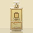 Gold Eau De Parfum Bottle Spiced Rum Lime Guaiac Wood