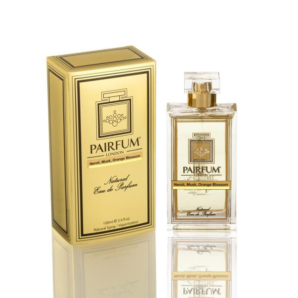 Pairfum Eau De Parfum Gold Bottle Carton Neroli Musk Orange Blossom Pairfum Eau De Parfum Gold Bottle Carton Neroli Musk Orange Blossom