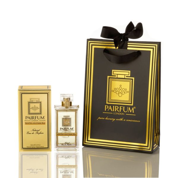 Pairfum Eau De Parfum Gold Giftbag Spiced Rum Lime Guaiac Wood Pairfum Eau De Parfum Gold Giftbag Spiced Rum Lime Guaiac Wood