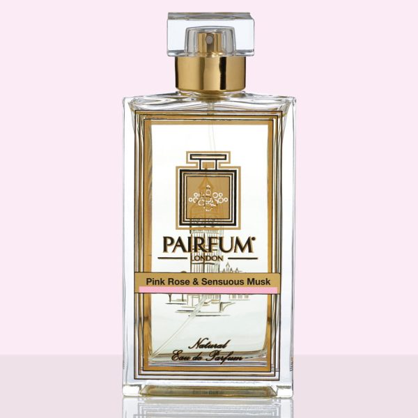 Pure Eau De Parfum Bottle Pink Rose Sensuous Musk Pure Eau De Parfum Bottle Pink Rose Sensuous Musk
