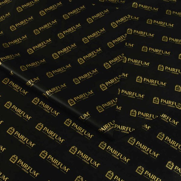 Pairfum Black Gold Tissue Paper Gift Wrap Pairfum Black Gold Tissue Paper Gift Wrap