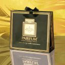 Pairfum Gold Black Luxury Carrier Bag Gift Classic Swirl