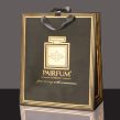 Pairfum Gold Black Luxury Carrier Bag Gift Large Black