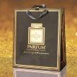 Pairfum Gold Black Luxury Carrier Bag Gift Large Grain