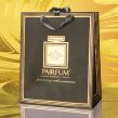 Pairfum Gold Black Luxury Carrier Bag Gift Large Swirl