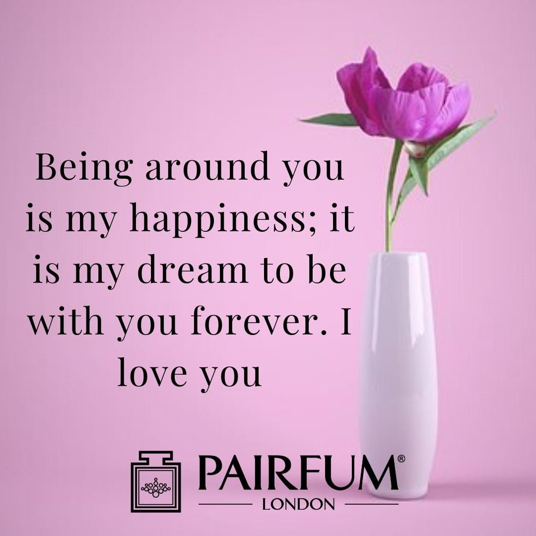 Wife Message With Flowers