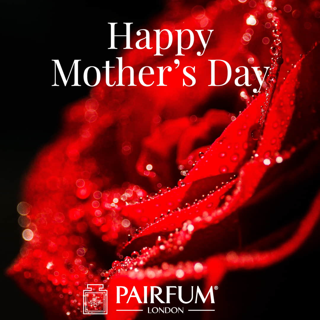 Pairfum London Happy Mothers Day Rose Flower Deep Red