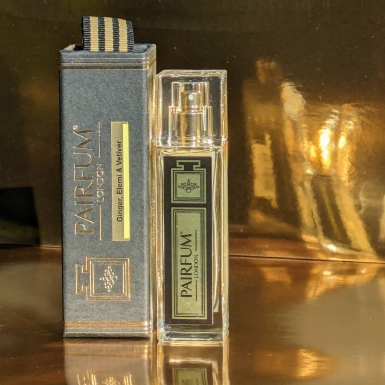 Pairfum Eau de Parfum Intense 30ml Travel Spray Ginger Elemi Vetiver Bottle Box Gold 1 1