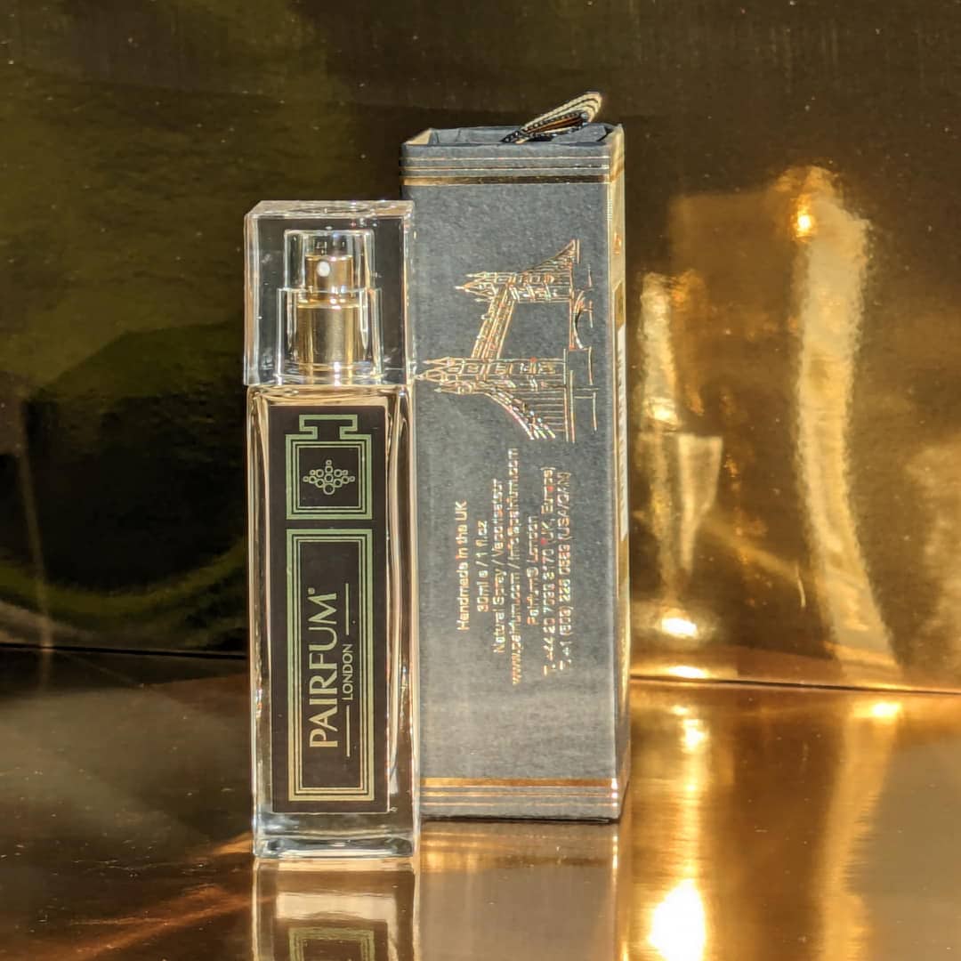 Pairfum Eau de Parfum Intense 30ml Travel Spray Noir Bottle Box Right Side Gold 1 1