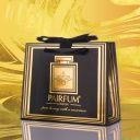 Pairfum Gold Black Luxury Carrier Bag Gift Luxelet Swirl