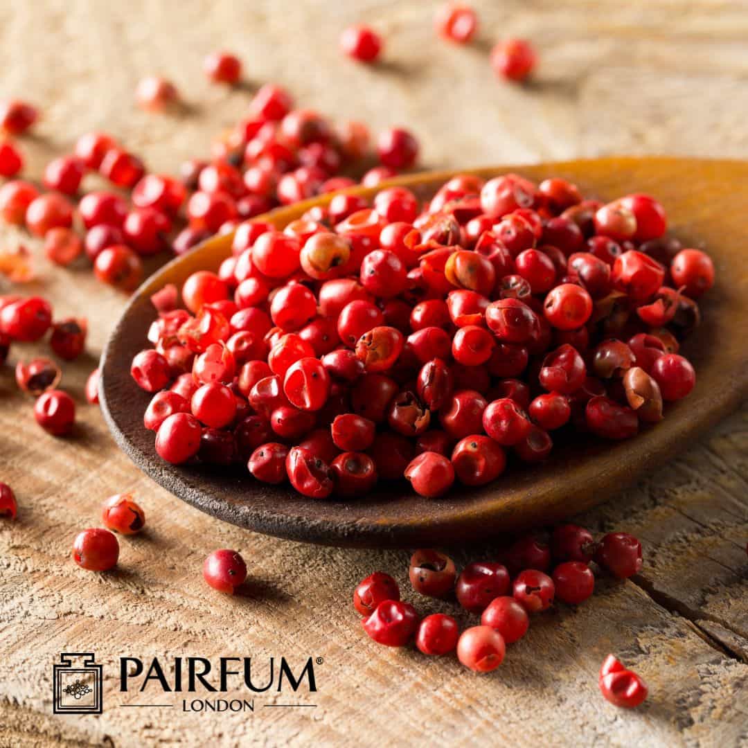 Pink Pepper On A Table