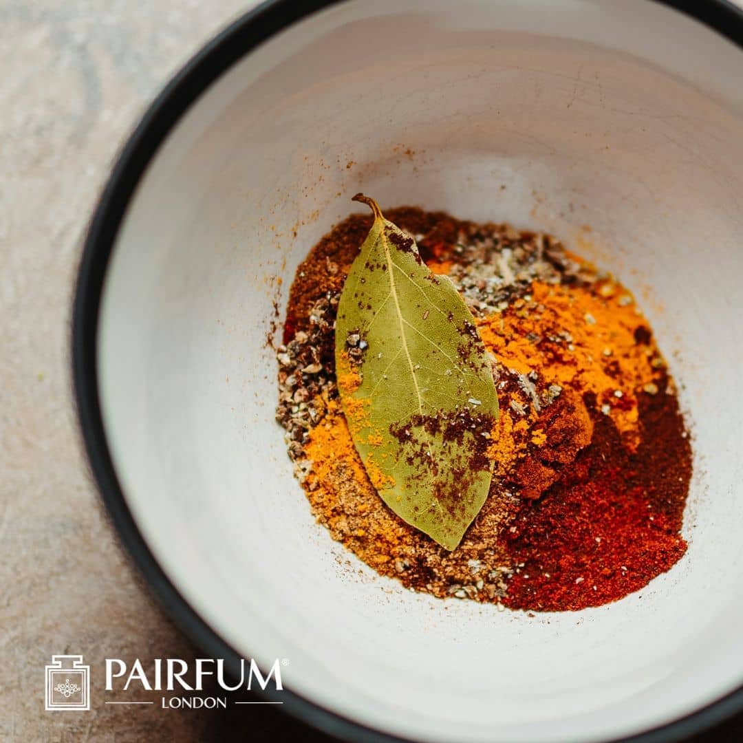 Spicy Perfume Ingredients In A Bowl Spicy Perfume Ingredients In A Bowl