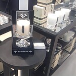Pairfum At Springfair Snow Crystal Candle On Plinth Pairfum at Springfair 2015 Snow Crystal Candle on plinth