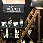 Pairfum At Springfair Ladder With Luxury Scented Candles Pairfum at Springfair 2015 ladder with luxury scented candles
