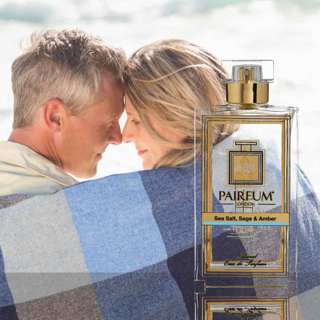 Eau De Parfum Person Reflection Sea Salt Sage Amber Couple Beach 1 1
