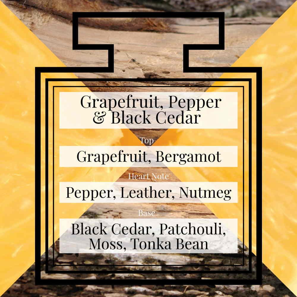 Pairfum Fragrance Grapefruit Pepper Black Cedar Triangle Pairfum Fragrance Grapefruit Pepper Black Cedar Triangle