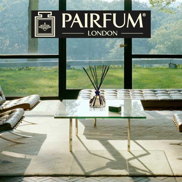 pairfum lifestyle living room reed diffuser mies v d rohe