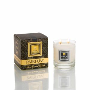 Pairfum Large Snow Crystal Candle Noir Anise Black Vanilla