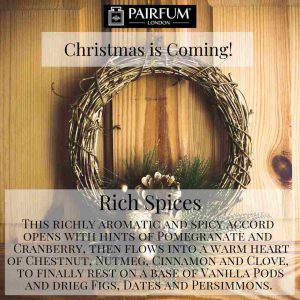 Christmas Coming Pairfum Fragrance Wreath Pine
