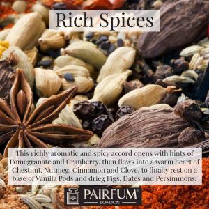 Pairfum London Rich Spices Cinnamon Clove Anise Pod